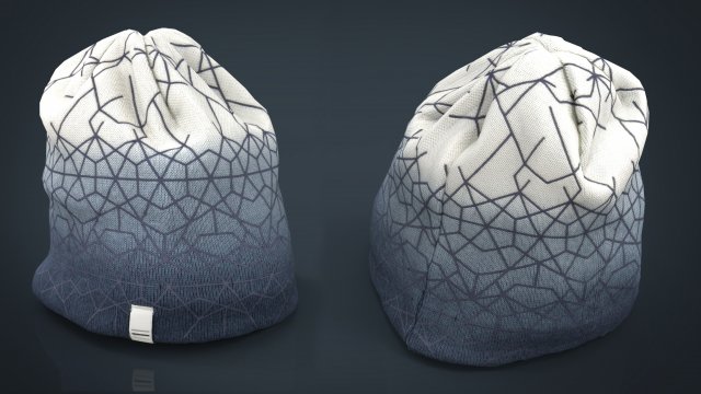 winter hat 4 Modello 3D .c4d .max .obj .3ds .fbx .stl .blend 