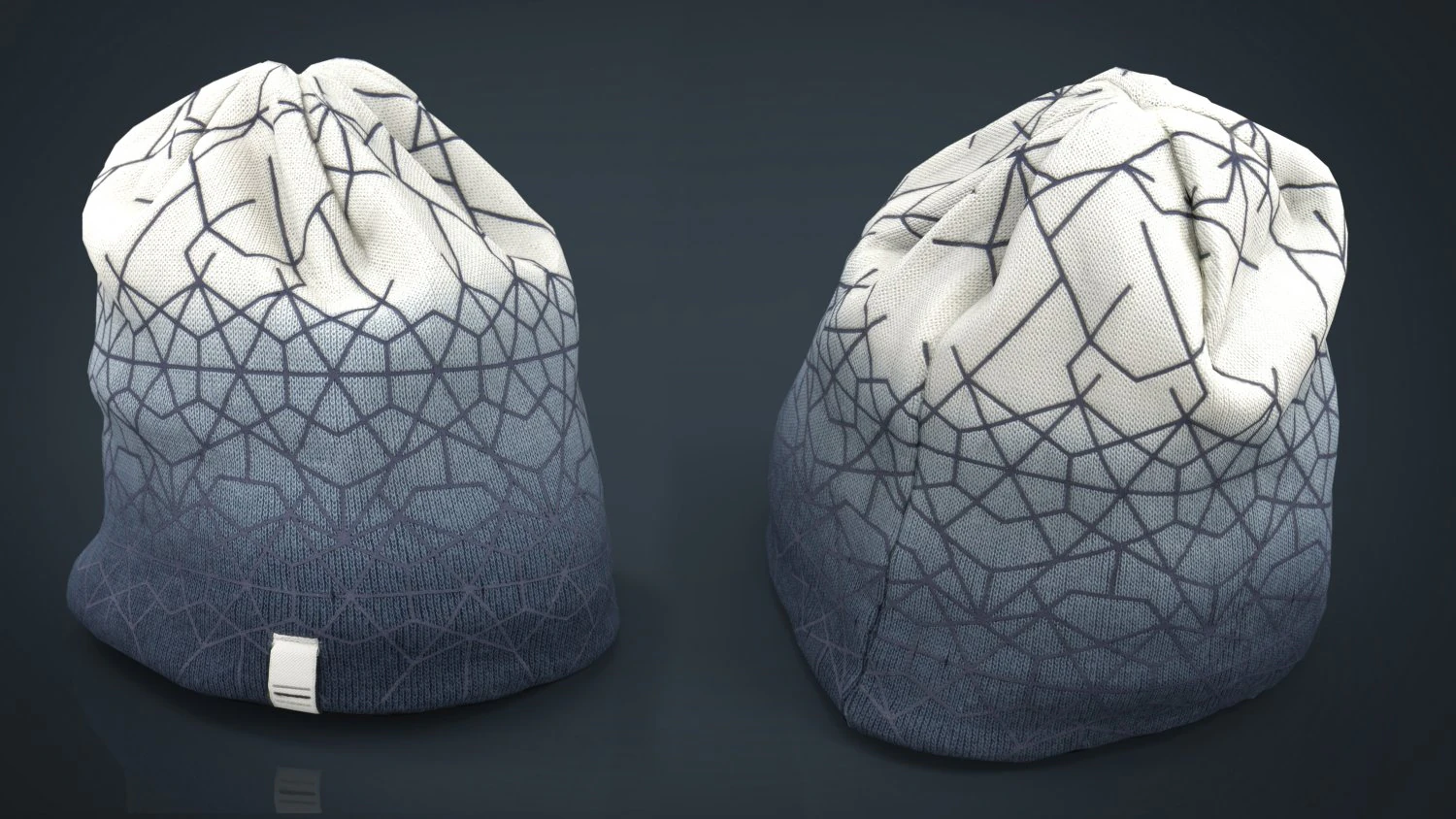winter hat 4 3D Model .c4d .max .obj .3ds .fbx .stl .blend 