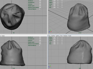 winter hat 4 Modello 3D