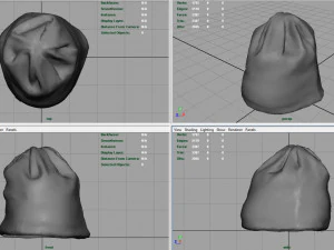winter hat 4 3D Model