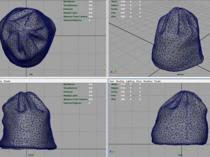 winter hat 4 3D Model