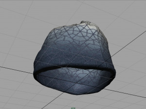 winter hat 4 Modello 3D