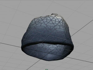 winter hat 4 3D Model