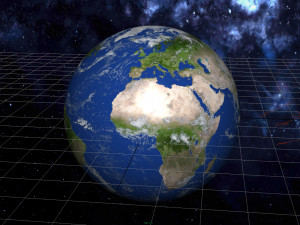 earth with moon Modèle 3D