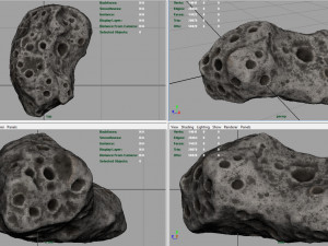 asteroid 2 3D Модель