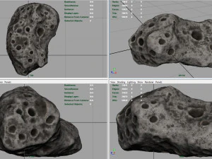 asteroid 2 3D Model