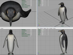 penguin 3D Model