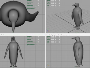 penguin Modelo 3D