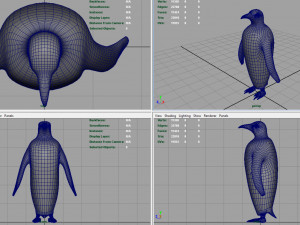 penguin Modelo 3D