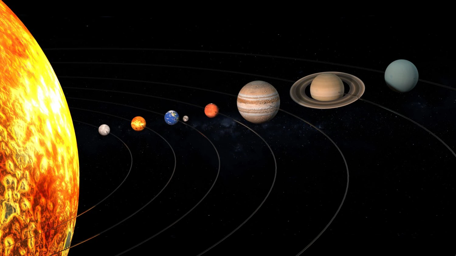 solar system 3D Model .c4d .max .obj .3ds .fbx .stl .blend 