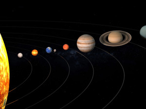 solar system 3D Model