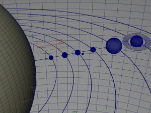 solar system 3D Model