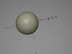 solar system 3D Model
