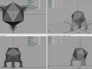 sci-fi colony building 3D Model