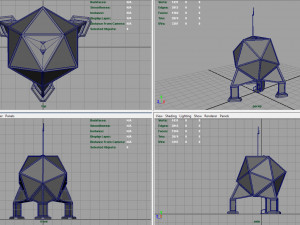 sci-fi colony building 3D Model
