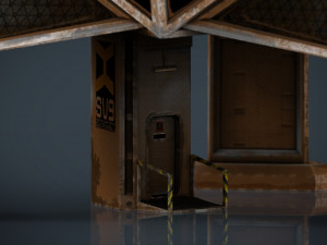 sci-fi colony building 3D Model