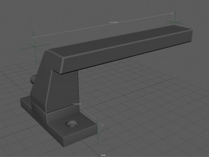 security handle for velux windows free 3d print model 3D Print Model