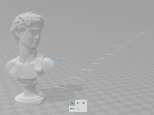 david bust for 3d print 3d print model 3D प्रिंट मॉडल
