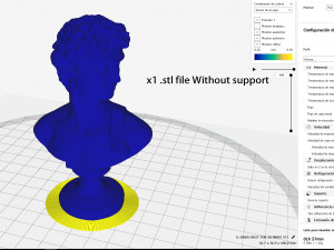 david bust for 3d print 3d print model 3D प्रिंट मॉडल