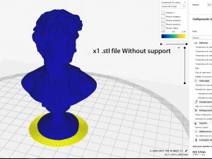david bust for 3d print 3d print model 3D Print Model