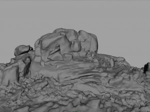 mountain rocks 7 3D Model