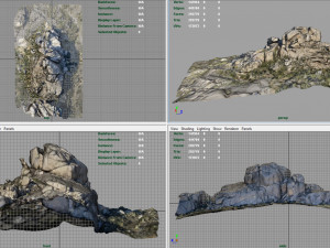 mountain rocks 7 3D Model