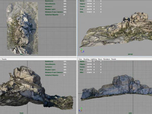 mountain rocks 7 3D Model