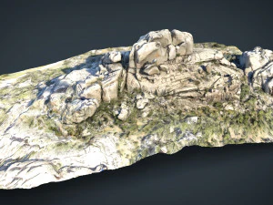 mountain rocks 7 3D Model