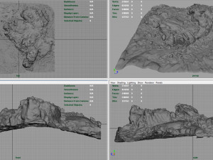 mountain rocks 8 3D 모델