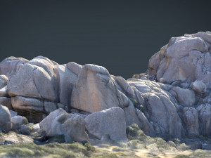 mountain rocks 8 3D मॉडल