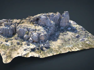 skały g&oacute;rskie 8 Model 3D