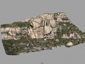 mountain rocks 9 Model 3D