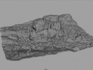 mountain rocks 9 Model 3D