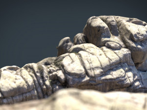mountain rocks 9 Model 3D