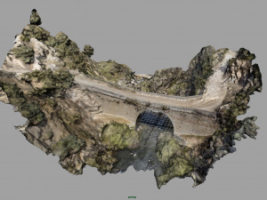 medieval bridge 2 3D Model