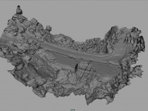 medieval bridge 2 3D Model