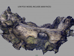 medieval bridge 2 3D Model