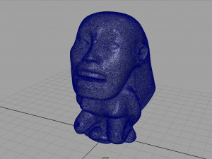 indiana jones fertility idol statue Model 3D