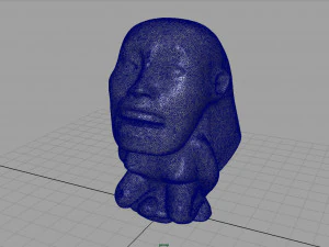 indiana jones fertility idol statue 3D Model