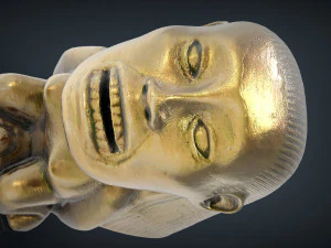 indiana jones fertility idol statue 3D Model