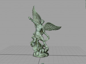 saint michael the archangel Modelo 3D
