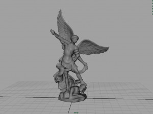 saint michael the archangel Modelo 3D