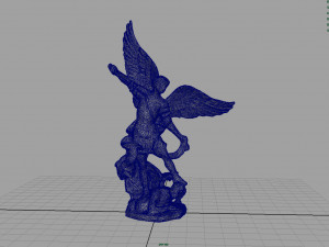 saint michael the archangel Modelo 3D