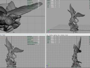 saint michael the archangel Modelo 3D