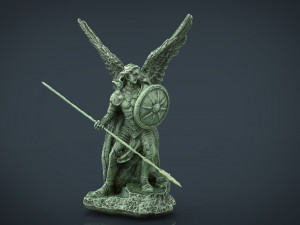 saint raphael the archangel 3D Model