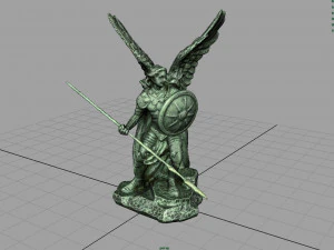 saint raphael the archangel 3D Model