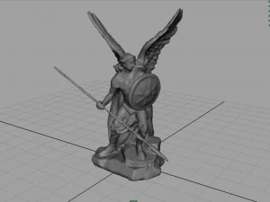 saint raphael the archangel 3D Model
