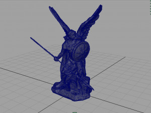saint raphael the archangel 3D 모델