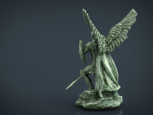 saint raphael the archangel 3D 모델