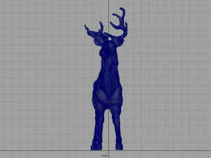 cervo realista Modelo 3D
